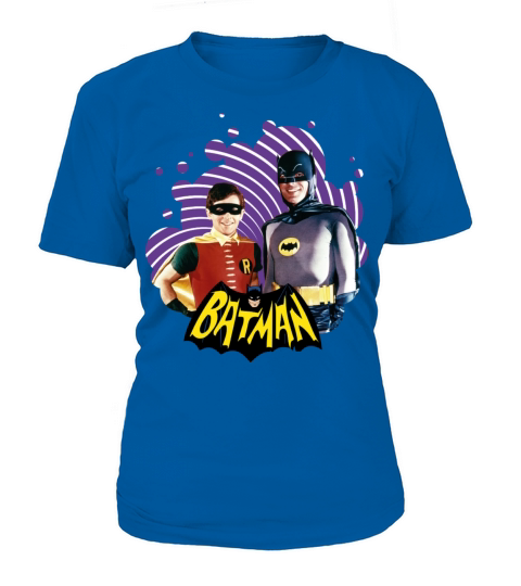 DC Comics Batman Robin Dynamic Duo Actors Women's T-Shirt