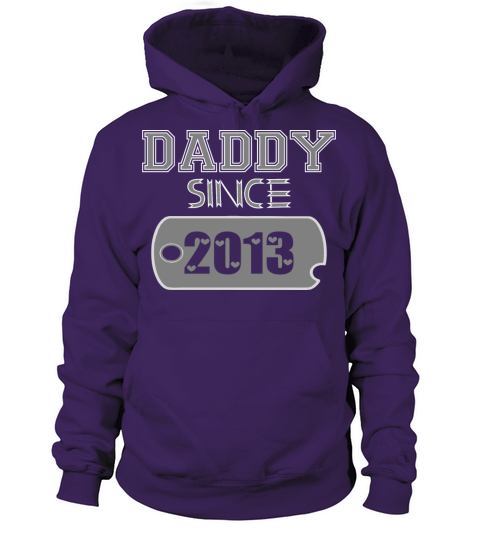 Daddy Since Tag 2013 Happy Fathers Day Women's Hoodie