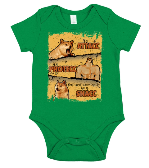 doge vs cheems memes shiba inu Short Sleeve Baby One-Piece