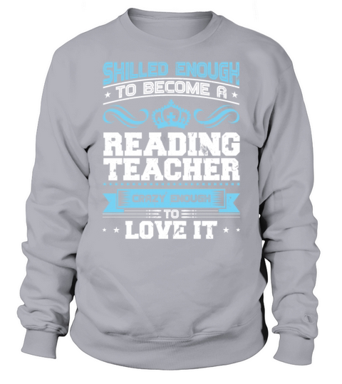 Crazy Reading Teacher Women's Sweatshirt