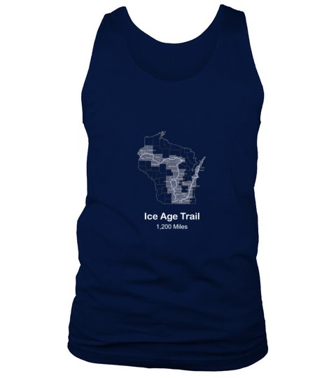 The Ice Age National Scenic Trail Men's Tank Top