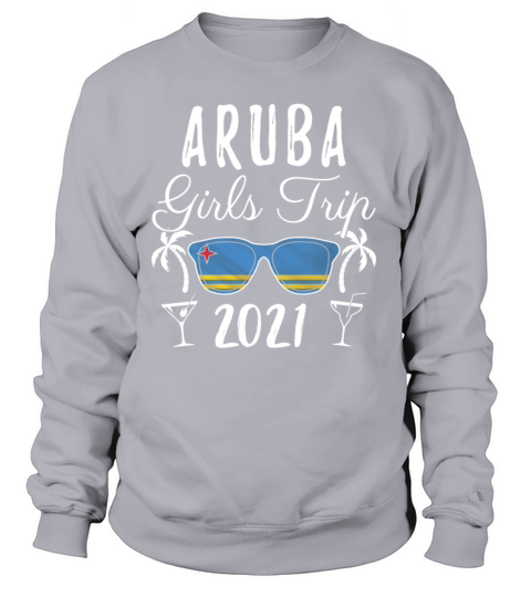 Matching Bachelorette Aruba Girls Trip 2021 Tank Women's Sweatshirt
