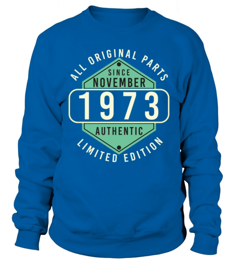 Born November 1973 Vintage Men's Sweatshirt