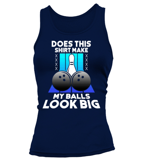 Funny Gag Gift For Ten Pin Bowling Fans Gift Women's Tank Top