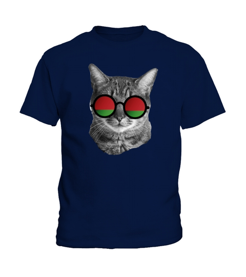 Funny Cat Tee Shirt - Belarus Kids T-Shirt