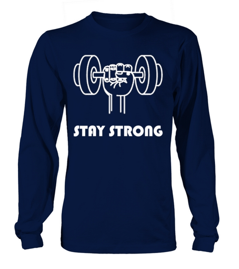 stay strong t-shirt gym Women's Long Sleeve