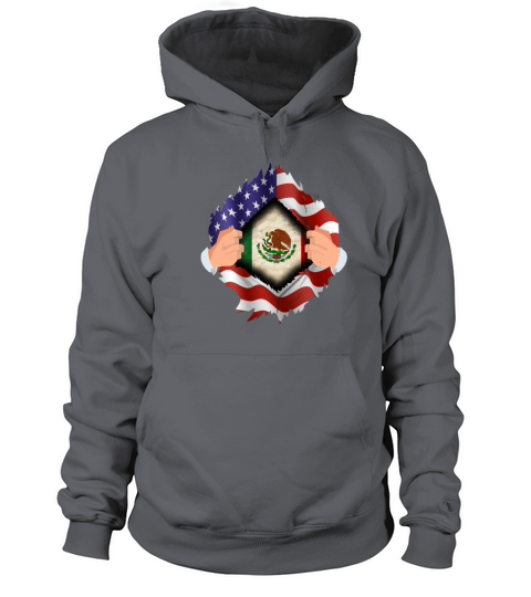 Mexican USA Flag Mexican Women's Hoodie