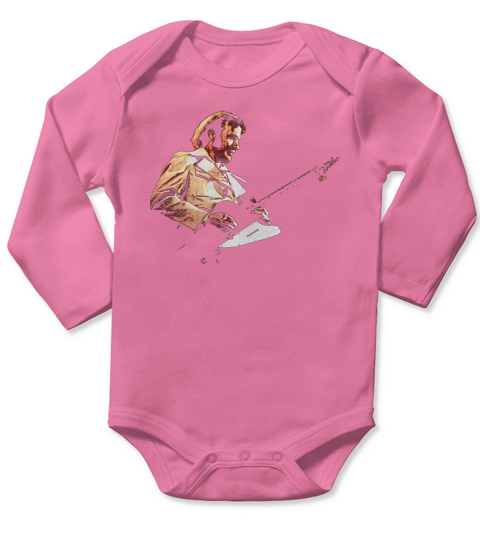 Stephen Stills Fan Long Sleeve Baby One-Piece