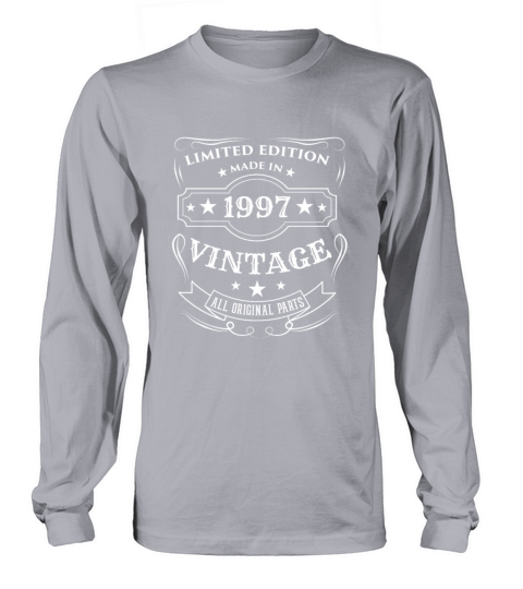 Limited Edition Made In 1997 Vintage Birthday Gift Women's Long Sleeve