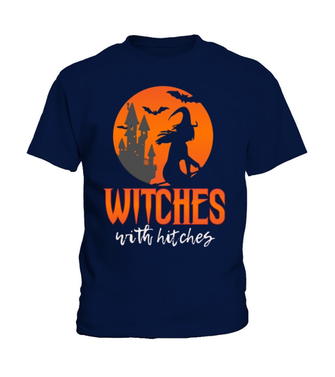 WITCHES WITH HITCHES Kids T-Shirt