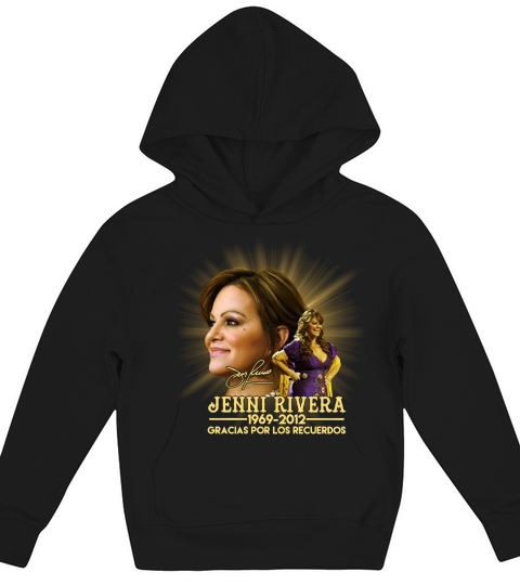 Jenni Rivera 1969 2012 Gracias Por Los Recuerdos signature Kids Hoodie