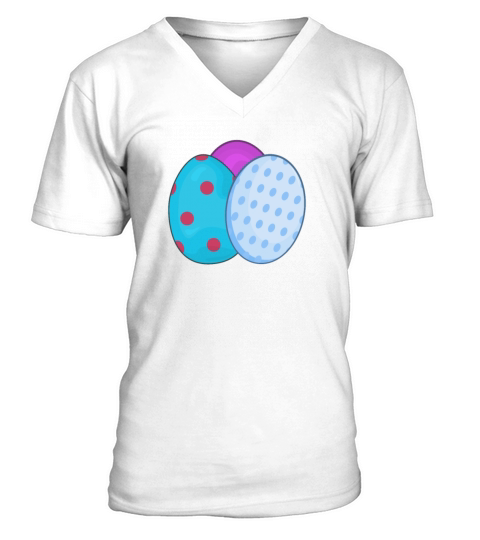 Easter Eggs V-Neck T-shirt