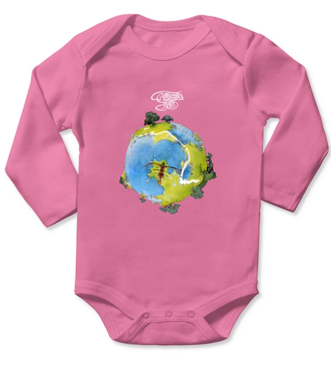Yes Rock Band Fragile Long Sleeve Baby One-Piece