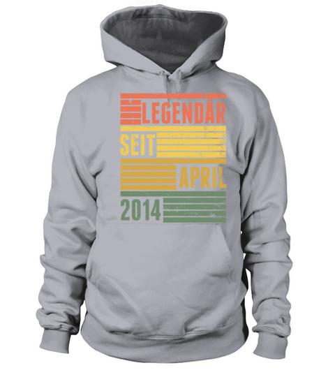 Legendary Since April 2014 6th Birthday Present Women's Hoodie