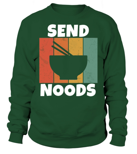 send noods nudes noodles ramen humor japan food Women's Sweatshirt