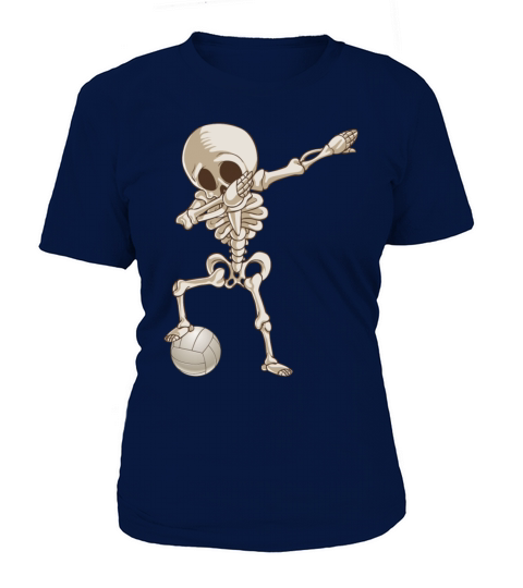 Volleyball Skeleton Dabbing Women's T-Shirt