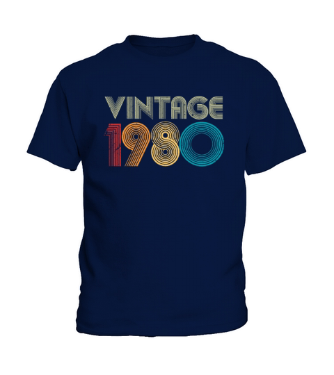 Vintage 1980 Kids T-Shirt