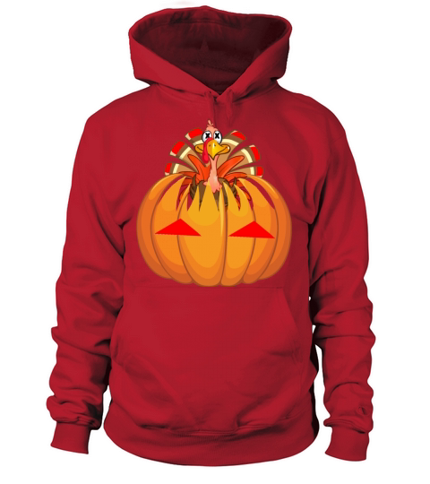 Thanksgiving pumpkin Turkey Women's Hoodie