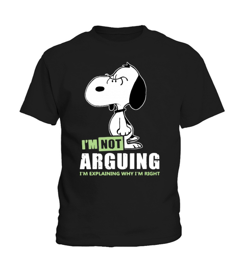 Snoopy Arguing Kids T-Shirt