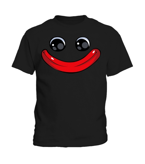 Huggy Wuggy Face Kids T-Shirt
