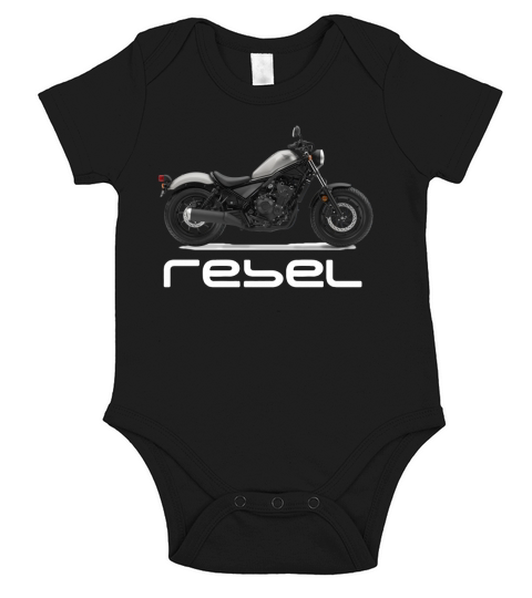 2017 Rebel 500 - Honda Powersports Short Sleeve Baby One-Piece