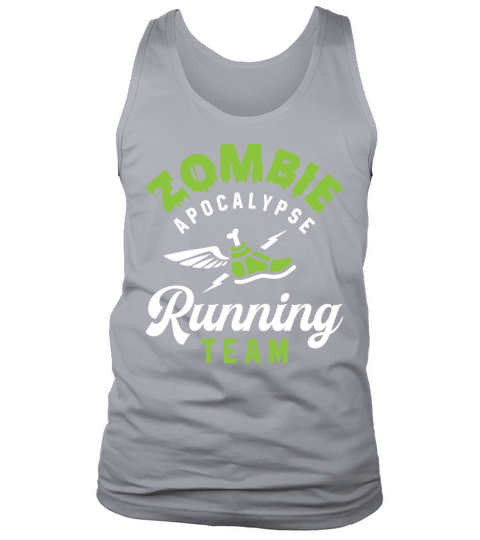 Zombie Apocalypse Running Team Men's Tank Top