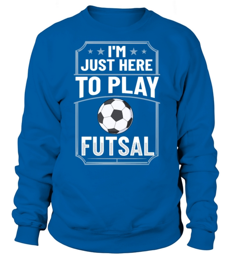 Futsal Soccer Ball Court Goal Training Player Sweatshirt Unisex