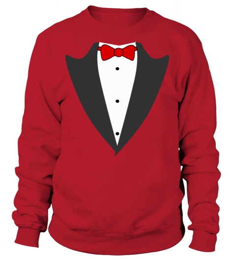 Tuxedo Simple Women's Sweatshirt