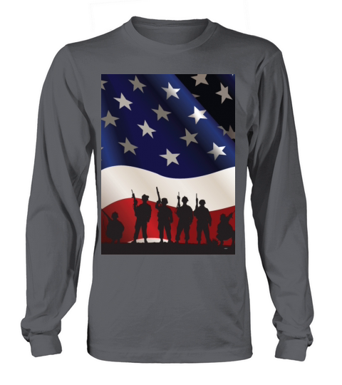 USA PATRIOT 2 - THESE COLORS DON’T RUN Women's Long Sleeve