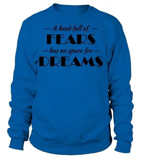 A head full of fears Women's Sweatshirt