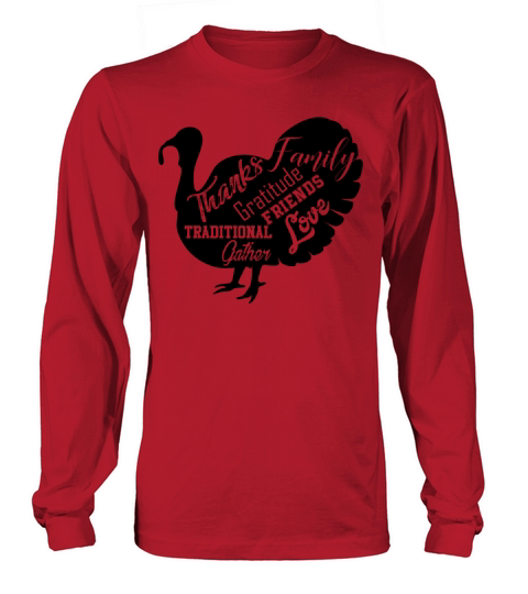 Happy Thanksgiving collage Turkey Funny gift for Women's Long Sleeve