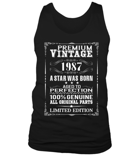 PREMIUM VINTAGE 1987 Men's Tank Top