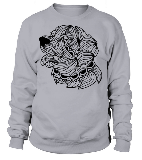 Golden retriever Mandala Women's Sweatshirt