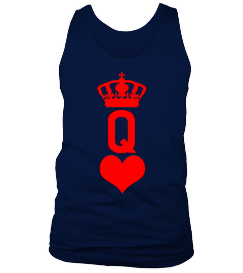Queen Of Hearts - Halloween Costume Poker Men's Tank Top