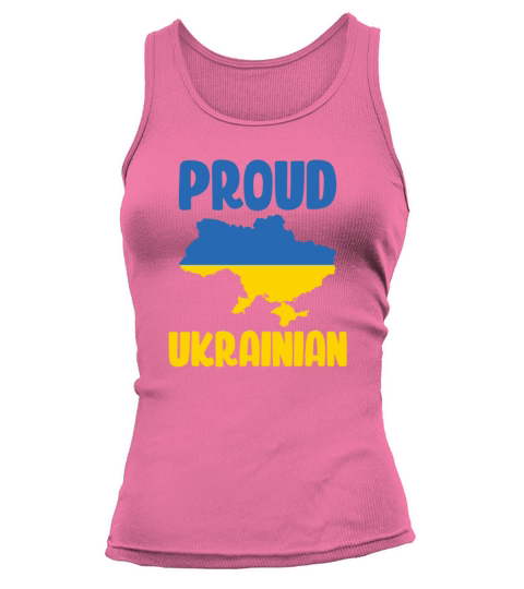 PROUD UKRAINIAN T SHIRT DESIGN Tank top Woman