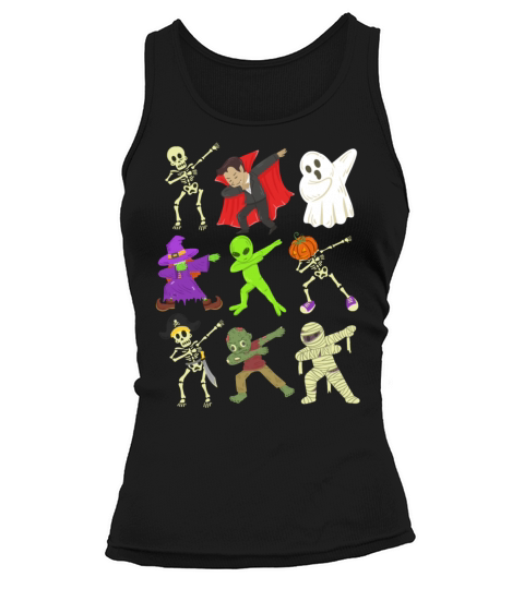 Halloween Dabbing Women's Tank Top