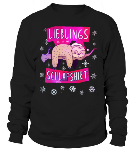 Cool sleep shirt Funny sloth gift Women's Sweatshirt