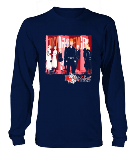 Retro Slayer Demon Anime Graphic Men's Long Sleeve