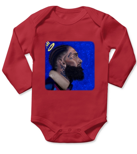 Nipsey Hussle Rip 1985 2019 Long Sleeve Baby One-Piece