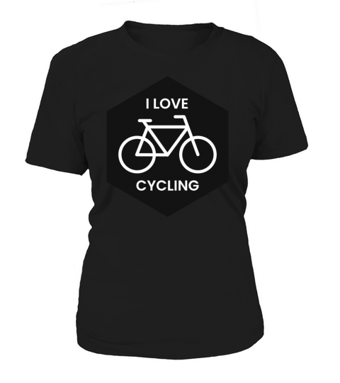 Mountain Cycling Bike Bicycle Biking Lover Black Women's T-Shirt