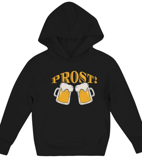 German Beer Gift Oktoberfest Prost Beer Mug Stein Kids Hoodie