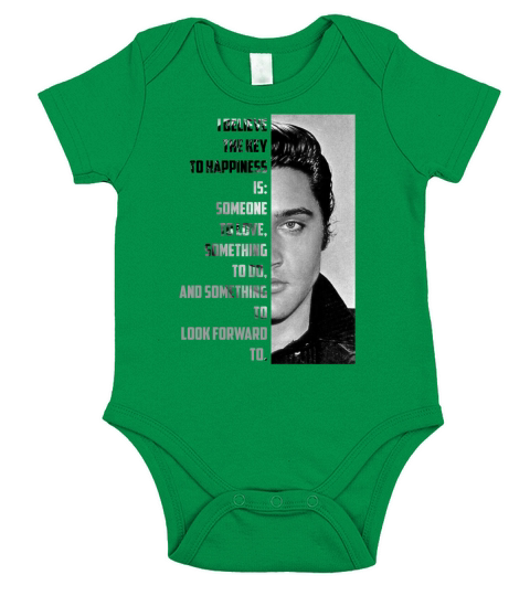 ELVIS PRESLEY Short Sleeve Baby One-Piece