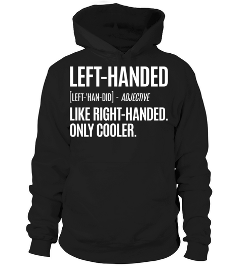 Left Handed Definition Women's Hoodie