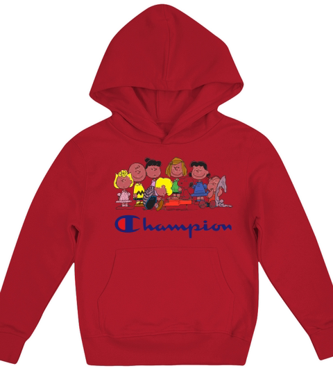 Snoopy and Friends Champion Peanuts Kids Hoodie