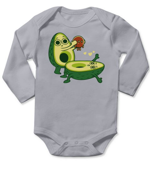 Avocado Birth Long Sleeve Baby One-Piece