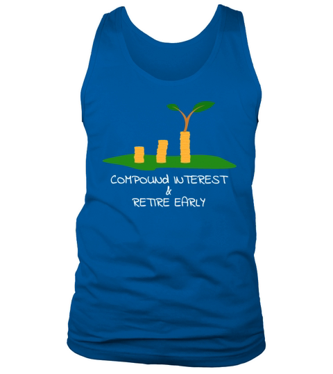 Compound interest - Money tree Men's Tank Top