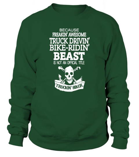 Trucker Biker - RRNVPSL Sweatshirt Unisex