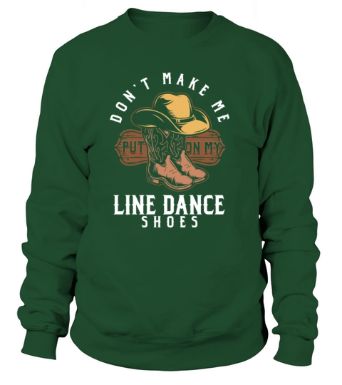 Line Dance Shoes Cowboy Boots Country Music Gift Women's Sweatshirt