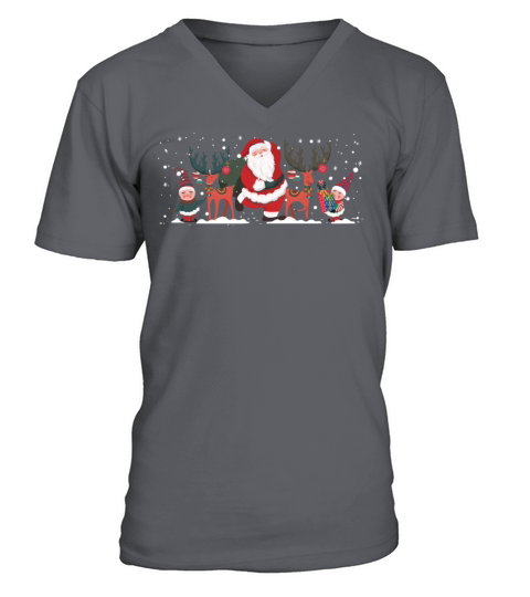 santa claus Men's V-Neck T-shirt