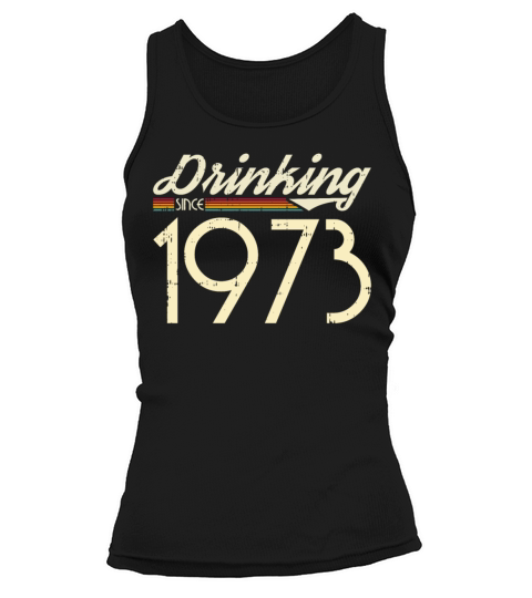 1973 Vintage born in Retro age Birthday gift idea Women's Tank Top